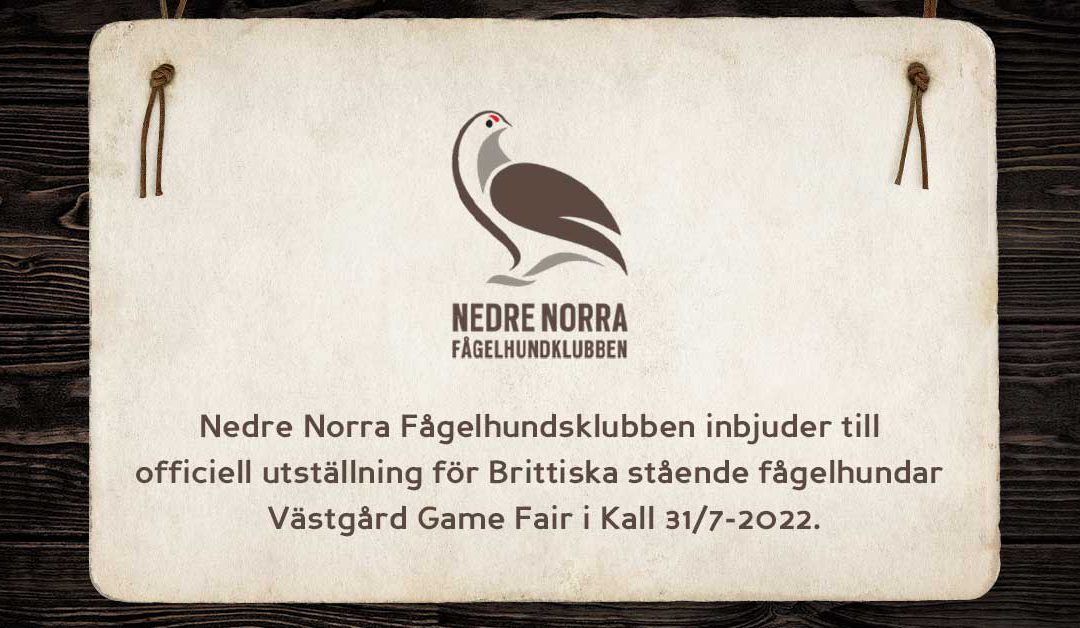 Officiell hundutställning 31/7