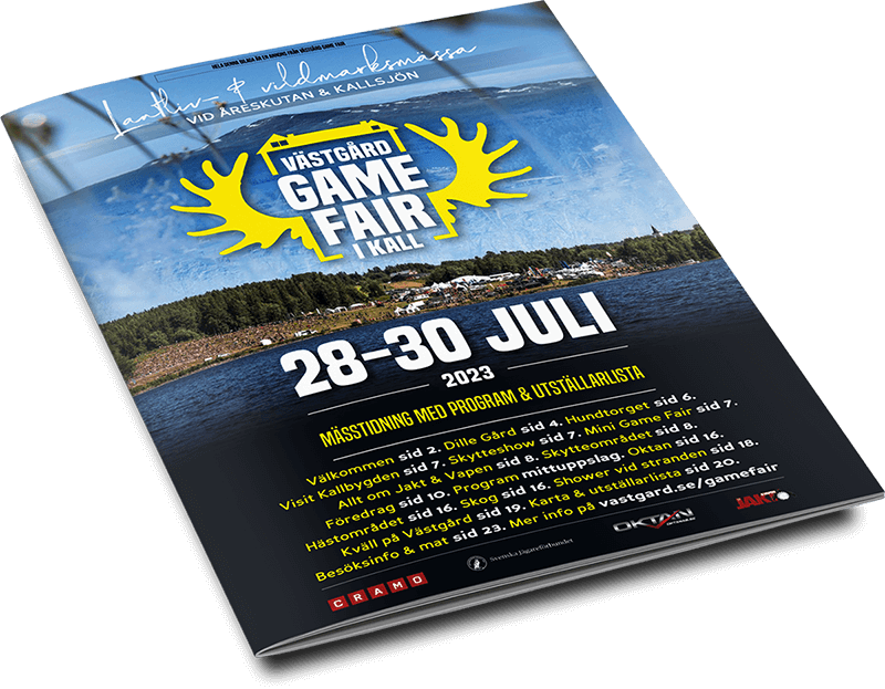 Västgård Game Fair Mässtidning 2023