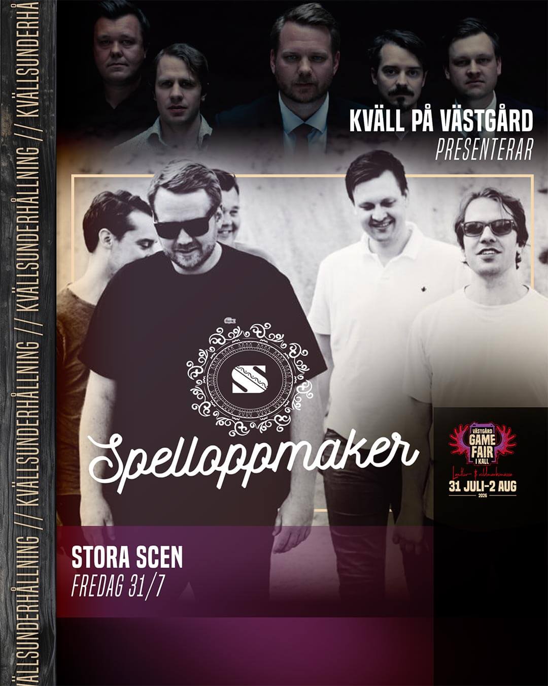 Elov & Beny live lördag 1/8