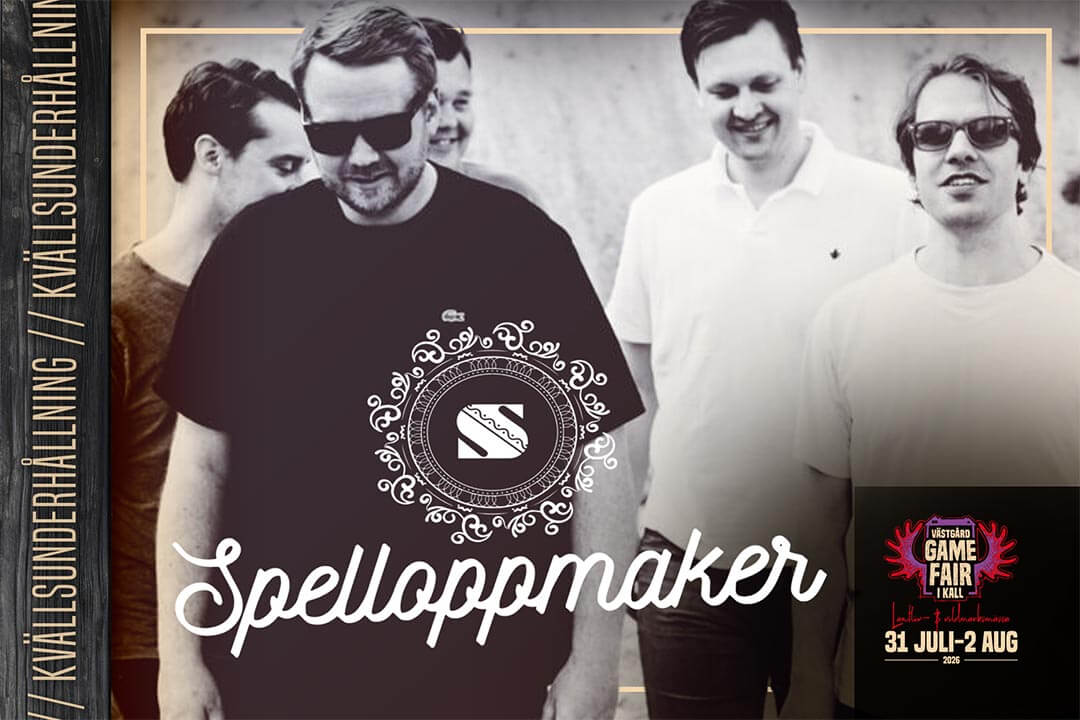 Spelloppmaker – Live fredag 31/7